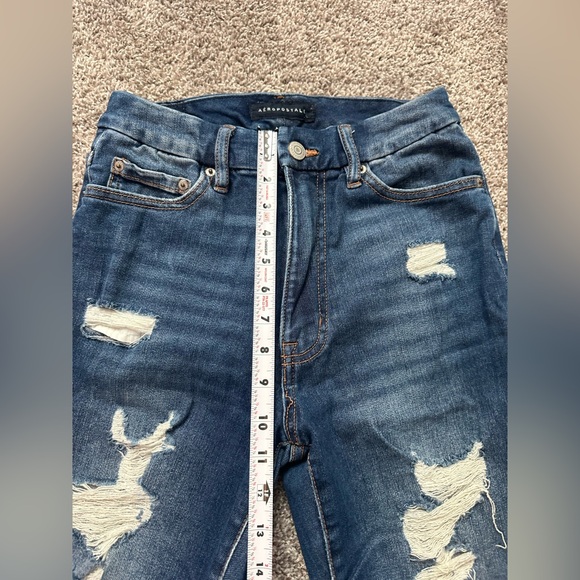 Aeropostale Women’s Super High Rise Curvy Jeggings Size 2 - Picture 5 of 11